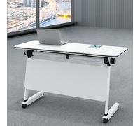 Tavolo da conferenza mobile pieghevole con ruote bloccabili, versatile tavolo per riunioni per casa e ufficio, facile da spostare e riporre, ideale per eventi e collaborazioni