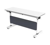 Tavolo da Conferenza Pieghevole, Scrivania Mobile in Piedi, Tavolo da Allenamento Multifunzionale per Istituti di Istruzione e Formazione per Ufficio, Sala Conferenze,1pcs,120 * 40 * 75cm