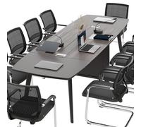 Tavolo da conferenza professionale per seminari di formazione efficienti e riunioni in ufficio, scrivania durevole per postazioni di lavoro