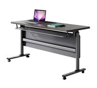 Tavolo da conferenza rettangolare, versatile per riunioni e ricevimenti, ideale per ufficio, piccole imprese, seminari e negoziati, perfetto per sale conferenze