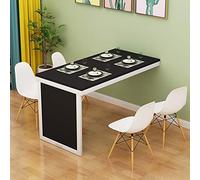 Tavolo da cucina pieghevole da parete, design a foglia cadente, salvaspazio, per camera da letto, soggiorno, ufficio, compatto ed elegante