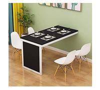 Tavolo da cucina pieghevole da parete, telescopico, design invisibile, multi funzione, tavolo con foglie a goccia in 9 dimensioni e 4 colori (100 x 60 x 75 cm)