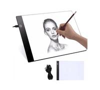 INF Tavolo da disegno a LED Tavolo luminoso A4 con USB