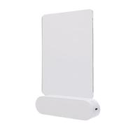 Tavolo da disegno a LED, tavolo da disegno ricaricabile, con supporto, include 6 fogli di carta colorata per storie, 7 penne colorate, 4 modalità di illuminazione