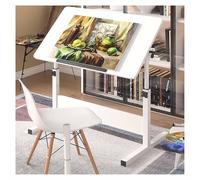 Tavolo da disegno con piano inclinabile per artisti, artigiani e scrittori, ideale per studio e uso domestico