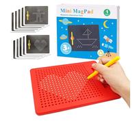 Tavolo da Disegno Magnetico, Mini Tavola da Disegno Magnetica per Bambini, Piccole Tavola Magnetica Disegno con Penna, Magico Gioco Magnetico per Disegnare, Scarabocchiare e Scrivere