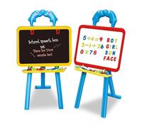 TAVOLO DA DISEGNO MAGNETICO PER BAMBINI CON TREPPIEDE GIOCO DIDATTICO EDUCATIVO