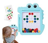 Tavolo Da Disegno Magnetico - Puzzle Educativo E Didattico, Giocattolo Creativo Con Perline | Simpatico Design A Per Bambini In Età Prescolare, Lavagna Interattiva Per Bambini, Strumento P