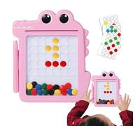 Tavolo da disegno magnetico - tavolo da perle magnetico - pad di divertente | Tablet per bambini portatili | TAST CRODILE DEGLI CRODILI DI 14,5 cm per bambini, ideale per la ca