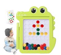 Tavolo da disegno magnetico - tavolo da perle magnetico - pad di divertente | Tablet per bambini portatili | TAST CRODILE DEGLI CRODILI DI 14,5 cm per bambini, ideale per la ca