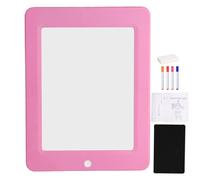 Tavolo da disegno per bambini - Lavagna luminosa a LED trasparente per l'apprendimento creativo | Lavagna artistica portatile con 8 modalità di luce vibrante per lo studio del disegno