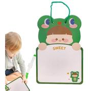 Tavolo da disegno per bambini, Scribble Board, cancellabile da scrivere, scarabocchiare con penna a sfera, blocco da scrittura a doppia faccia, blocco da disegno per dipingere e scrivere