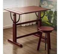 Tavolo da disegno regolabile in altezza e angolo extra per studio, per pittura, artigianato, opere d'arte e scrittura, perfetto per artisti e creativi