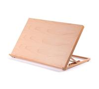 TAVOLO DA DISEGNO Workstation | Legno di faggio | Tavola da disegno, cavalletto, cavalletto da tavolo per modelli fino al formato DIN A3