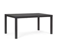 Tavolo da esterno alluminio HILDE Allungabile Antracite (160-240x90x75cm) 0662853
