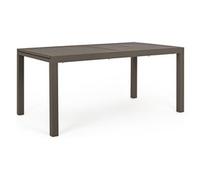 Tavolo da esterno alluminio HILDE Allungabile Coffee (160-240x90x75cm) 0662981