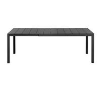 Tavolo da esterno alluminio RIO Alu 140 Extensible Allungabile Antracite (140-210x85x75cm) 48652 02 000