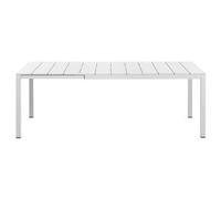 Tavolo da esterno alluminio RIO Alu 140 Extensible Allungabile Bianco (140-210x85x75cm) 48653 00 000