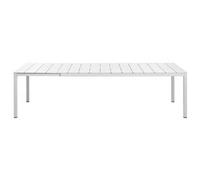 Tavolo da esterno alluminio RIO Alu 210 Extensible Allungabile Bianco (210-280x100x75cm) 48853 00 000