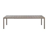 Tavolo da esterno alluminio RIO Alu 210 Extensible Allungabile Tortora (210-280x100x75cm) 48859 10 000