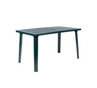 TAVOLO DA ESTERNO "DOMINGO" IN POLIPROPILENE VERDE 130X75X73 CM