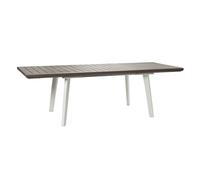 Keter tavolo harmony estensibile 160/240 bco tort