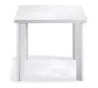 Tavolo da esterno resina ELLE Fisso Bianco (80x80x72cm) 1033