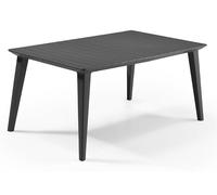 Tavolo da Giardino 157x98x74 cm in Resina Keter Lima 160 Antracite