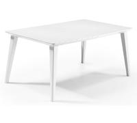 Tavolo da Giardino 157x98x74 cm in Resina Keter Lima 160 Bianco