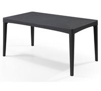 Tavolo da Giardino 160x90x74 cm in Resina Keter Girona Antracite