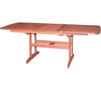Tavolo da giardino Allungabile in legno 155/200x107x74 cm estensibile