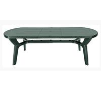 Tavolo da giardino allungabile in plastica/resina 180/230 cm + OMAGGIO