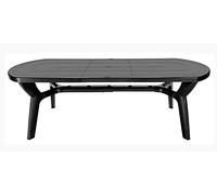 Tavolo da giardino allungabile in plastica/resina 180/230 cm + OMAGGIO