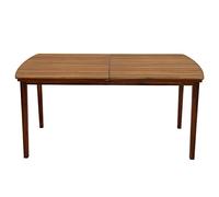 Tavolo da giardino allungabile rettangolare in legno massello L160-210 cm CANOPEE