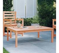 Tavolo da Giardino in Legno Massello di Douglas 121x82,5x45 cm, Tavolo Esterno Resistente per Patio Giardino Terrazza, Piano Stabile e Struttura Robusta, Design Elegante per Pranzi all'Aperto