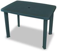 Ipae-Progarden S.P.A. 78008 Tavolo Rettangolare 101 x 68 x 72 cm Faretto Verde, Resina