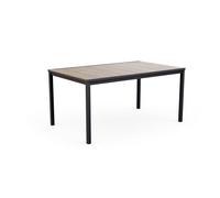 Tavolo da Giardino Keter Porto 159x95x75 cm Deco Coat Piano Effetto Legno Frassino