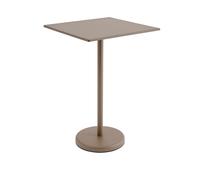 Tavolo da Giardino Linear Steel Café 105x70 cm Taupe