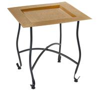 Tavolo Da Giardino Orientale Pieghevole In Metallo 42Cm