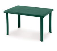TAVOLO DA GIARDINO RETTANGOLARE CALAF VERDE BOSCO 120X80CM DIMAPLAST 000908
