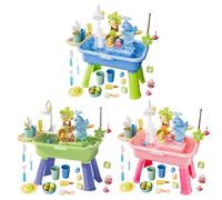 Tavolo Da Gioco Acquatico - Lavello 4 In 1 Con Acqua Corrente | Tavolo Da Gioco Per Bambini Da 4 A 8 Anni Con Giocattoli Da , Tavoli Giocattolo Adattabili Per Acque Estive Per Bambini, Lavello Gi