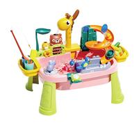 Tavolo da gioco ad acqua, rubinetto a giraffa, accessorio Tun-als-ob, giocattolo sensoriale estivo per attività all'aperto, per giochi di ruolo, coordinazione occhio-mano, giardino, cortile e