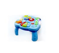 Tavolo da gioco divertente e istruttivo, giocattolo educativo con luci e canzoni, giocattolo per neonati dai 6 mesi in su, centro attività p