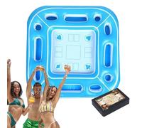 Tavolo da Gioco Galleggiante per Piscina - per Piscina Vassoio per Spa | Scrivania Galleggiante Impermeabile Portatile per Estate Vacanze Adulti Spiaggia Lago Famiglia Feste All'aperto