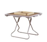 Tavolo da gioco pieghevole con portabicchieri, design multifunzionale portatile per feste in interni ed esterni