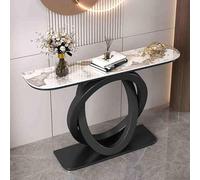 Tavolo da ingresso lungo stretto,Console moderna con base,Tavoli da divano dietro il divano per corridoio, ingresso arredamento casa