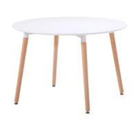 Tavolo da interno Ø120 cm in legno con piano in mdf Orléans