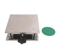 Tavolo da laboratorio Supporto in acciaio inossidabile da 8x8 pollici con altezza da 75 a 290 mm Capacità di peso 50 kg per esperimenti biologici di chimica fisica