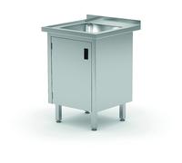 TAVOLO DA LAVORO HENDI In Metallo 813546