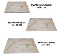 Tavolo da lavoro impasti pasta pane pizza dolci spianatoia in legno di pino